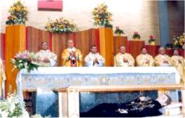 San Gabriele nel Santuario dell’Addolorata a Mascalucia (CT)