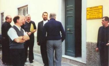 mons. Mauro Bastos al convento di Napoli